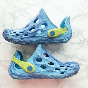 Merrill Hydro Moc 12 Big Kid EUC Big kid water shoes sandals like new